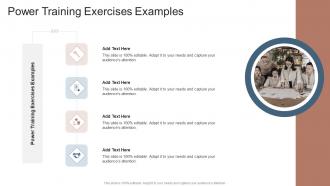 Power Training Exercises Examples In Powerpoint And Google Slides Cpb