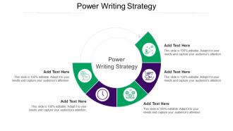 Power Writing Strategy Ppt Powerpoint Presentation Portfolio Ideas Cpb