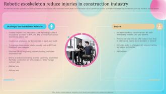 Powered Exoskeletons IT Robotic Exoskeleton Reduce Injuries In Construction
