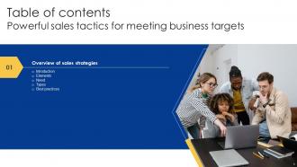 Powerful Sales Tactics For Meeting Business Targets MKT CD V Idea Engaging