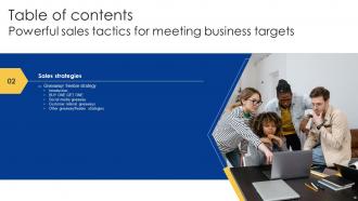 Powerful Sales Tactics For Meeting Business Targets MKT CD V Designed Engaging