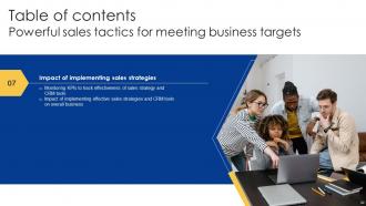 Powerful Sales Tactics For Meeting Business Targets MKT CD V Multipurpose Adaptable