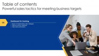 Powerful Sales Tactics For Meeting Business Targets MKT CD V Captivating Adaptable