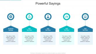 Powerful Sayings In Powerpoint And Google Slides Cpb