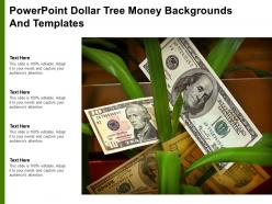Powerpoint dollar tree money backgrounds and templates