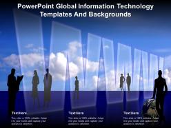 Powerpoint global information technology templates and backgrounds