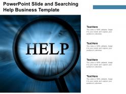 Powerpoint help business template