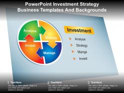 Powerpoint investment strategy business templates and backgrounds