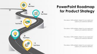 Powerpoint roadmap for product strategy