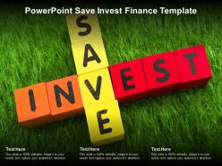 Powerpoint save invest finance template