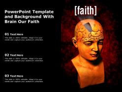Powerpoint Template And Background With Brain Our Faith