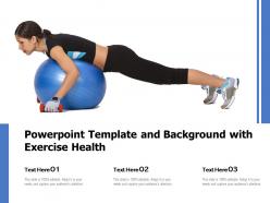Powerpoint Template And Background With Exercise Health