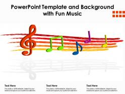 Powerpoint Template And Background With Fun Music