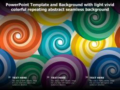 Powerpoint template and background with light vivid colorful repeating abstract seamless
