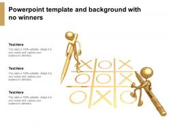 Powerpoint template and background with no winners