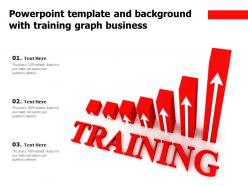 Powerpoint Template And Background With Training Graph Business