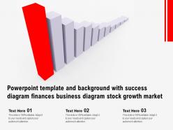 Powerpoint template with success diagram finances business diagram stock growth market