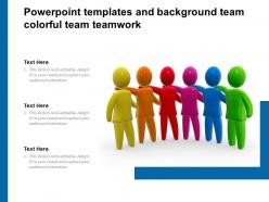 Powerpoint templates and background team colorful team teamwork