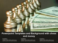Powerpoint templates and background with chess and money