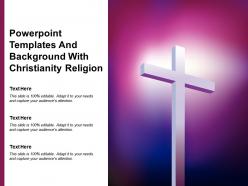 Powerpoint templates and background with christianity religion