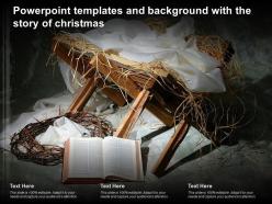 Powerpoint templates and background with the story of christmas