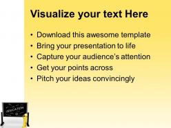 Powerpoint templates download education blackboard future diagram ppt slides