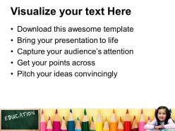 Powerpoint templates download education children image ppt slides