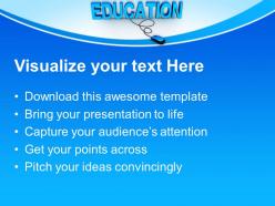 Powerpoint templates training online education chart ppt presentation