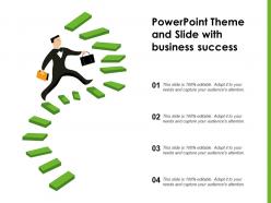 Powerpoint Theme And Slide With Business Success