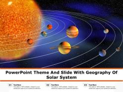 Powerpoint Theme And Slide With Geography Of Solar System