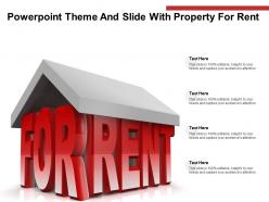 Powerpoint theme and slide with property for rent ppt powerpoint