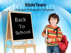 Powerpoint training templates back to school future education ppt slides