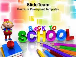 Powerpoint training templates back to school future strategy ppt design