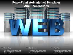 Powerpoint web internet templates and backgrounds