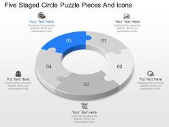 71411810 style puzzles circular 5 piece powerpoint presentation diagram infographic slide