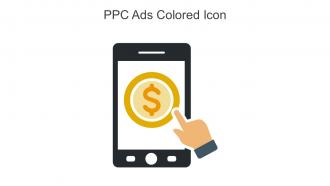 PPC Ads Colored Icon In Powerpoint Pptx Png And Editable Eps Format