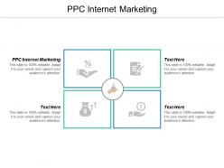Ppc internet marketing ppt powerpoint presentation icon outfit cpb