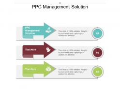 Ppc management solution ppt powerpoint presentation gallery designs download cpb