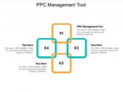Ppc management tool ppt powerpoint presentation inspiration good cpb