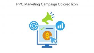 PPC Marketing Campaign Colored Icon In Powerpoint Pptx Png And Editable Eps Format