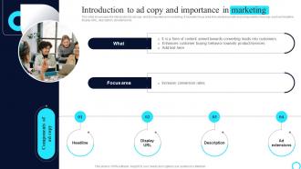 PPC Marketing Strategies Introduction To Ad Copy And Importance In Marketing MKT SS V