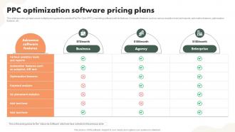 PPC Optimization Software Pricing Plans Driving Public Interest MKT SS V