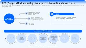 PPC Pay Per Click Marketing Strategy Implementing Management Strategies Strategy SS V