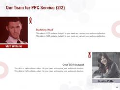 Ppc service proposal powerpoint presentation slides