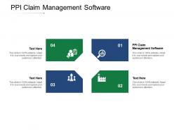 Ppi claim management software ppt powerpoint presentation inspiration aids cpb