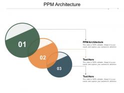 Ppm architecture ppt powerpoint presentation inspiration background designs cpb