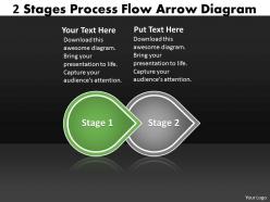 Ppt 2 stages forging process powerpoint slides flow arrow diagram business templates 2 stages