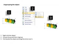 Ppt 3d arrow step by process spider diagram powerpoint template business templates 4 stages