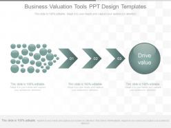 Ppt business valuation tools ppt design templates