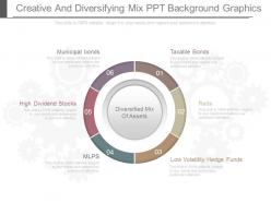 Ppt creative and diversifying mix ppt background graphics